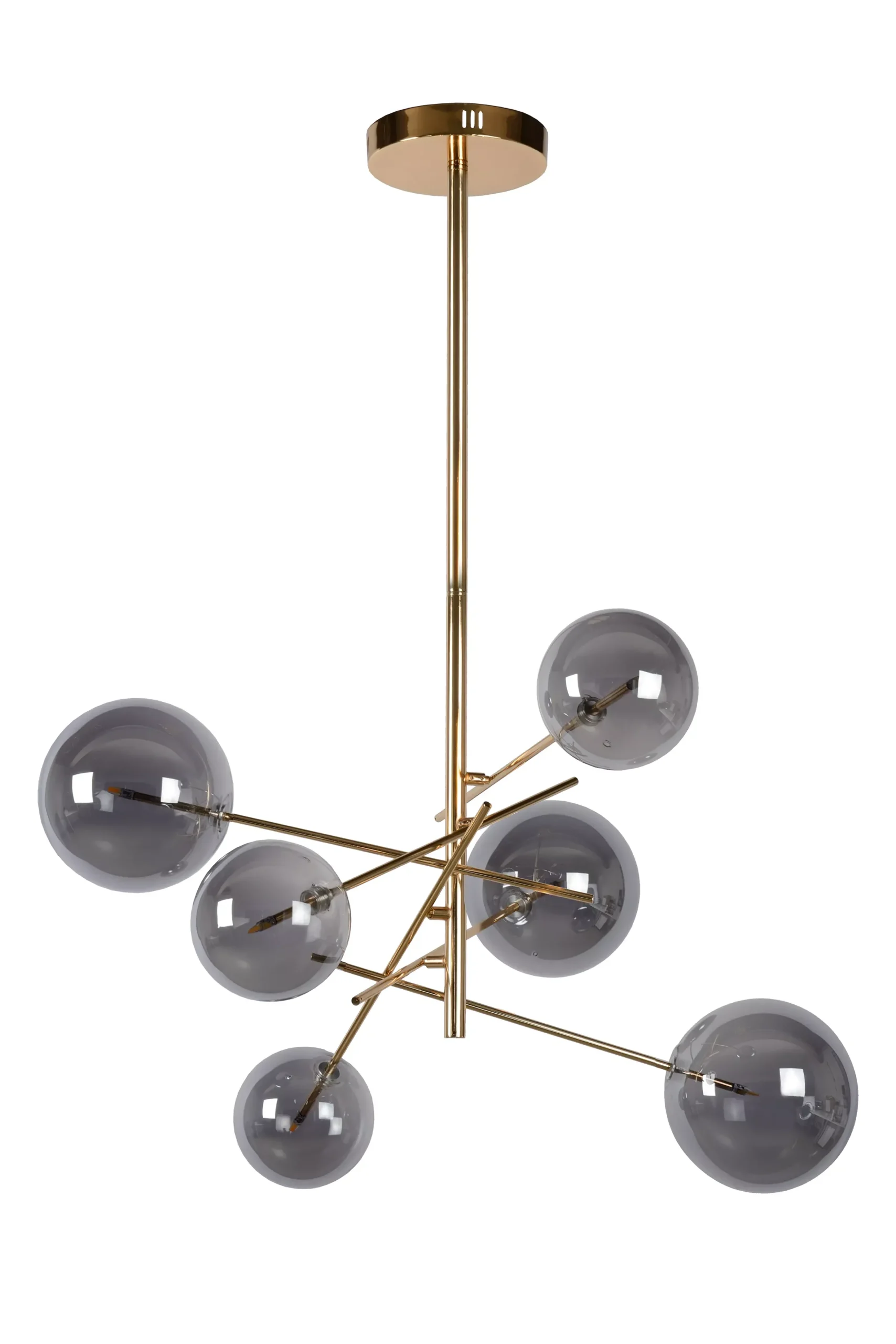 ALARA - Hanglamp - Ø 72 cm - LED - G4 - 6x1,5W 2700K - Goud*Lucide Flash Sale