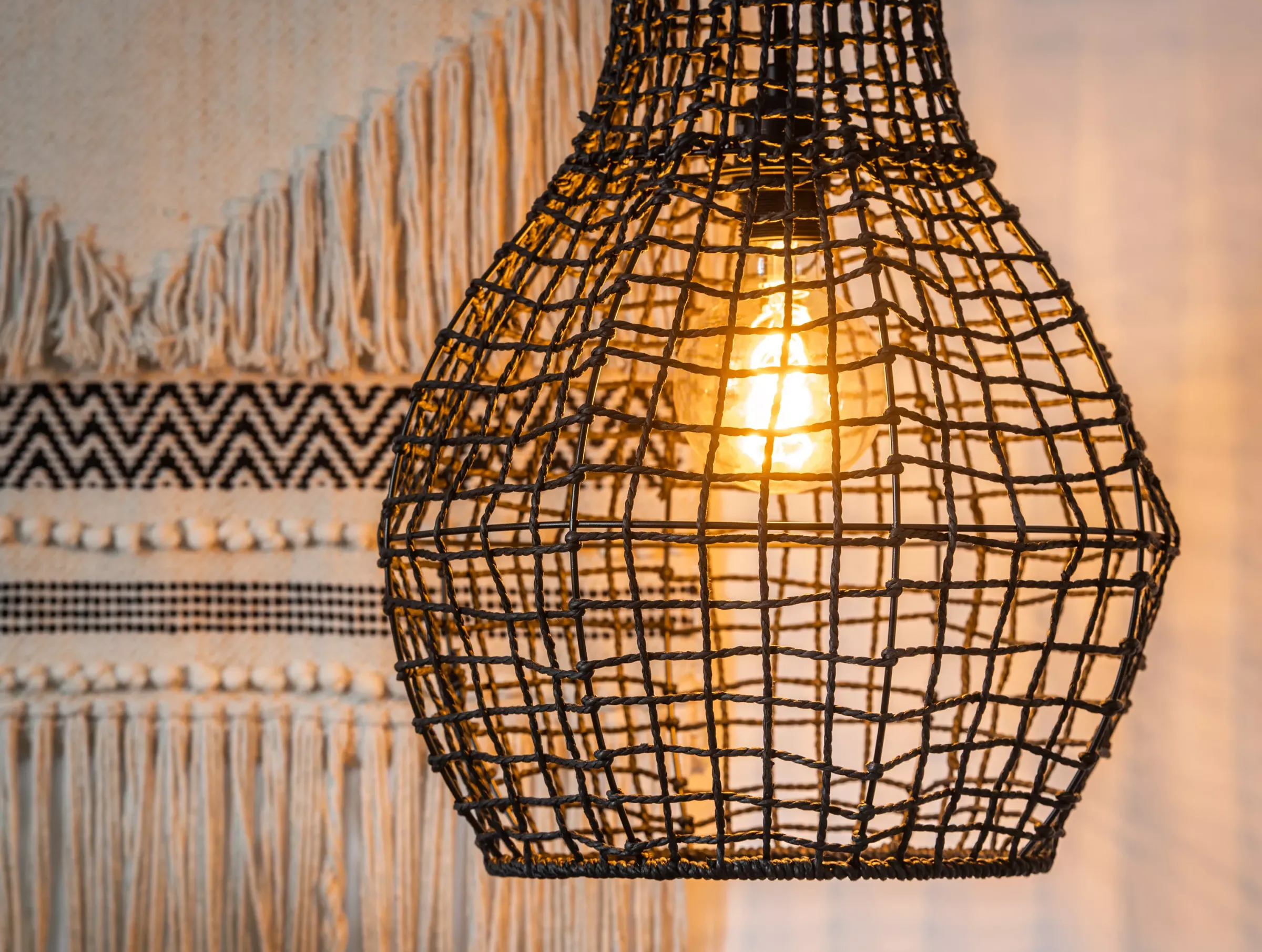 ALBAN - Hanglamp - Ø 35 cm - 1xE27 - Zwart*Lucide Store