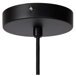 ALBAN - Hanglamp - Ø 35 cm - 1xE27 - Zwart*Lucide Store