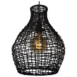 ALBAN - Hanglamp - Ø 35 cm - 1xE27 - Zwart*Lucide Store