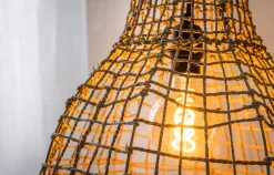 ALBAN - Hanglamp - Ø 35 cm - 1xE27 - Naturel*Lucide Hot