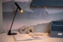 ALEC - Tafellamp - LED Dimb. - G9 - 1x3W 2700K - Inclusief omwisselbare ringen - Zwart*Lucide Best Sale