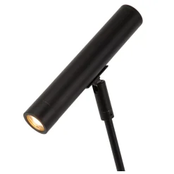 ALEC - Tafellamp - LED Dimb. - G9 - 1x3W 2700K - Inclusief omwisselbare ringen - Zwart*Lucide Best Sale