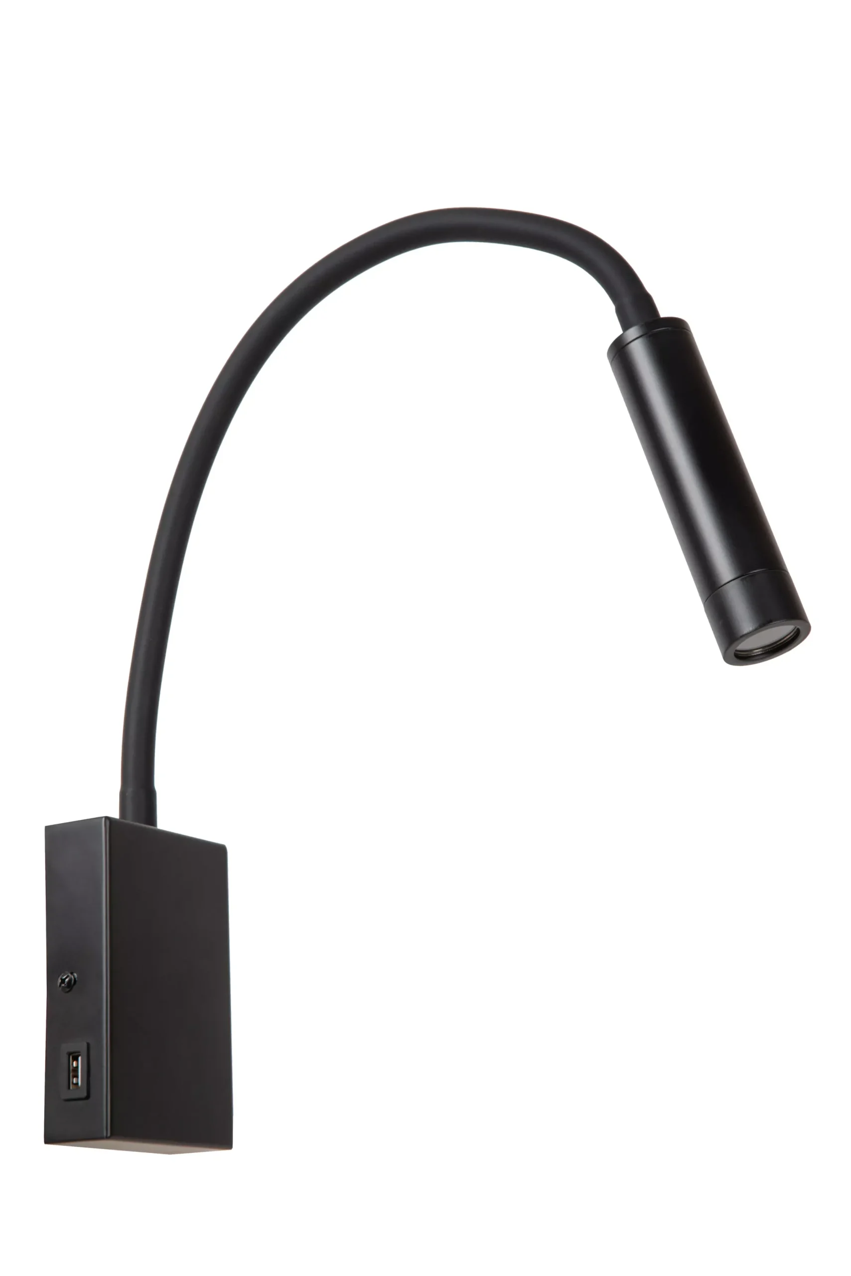 ALEC - Wandspot / Wandlamp - LED - G9 - 1x3W 2700K - Inclusief omwisselbare ringen - Zwart*Lucide Best