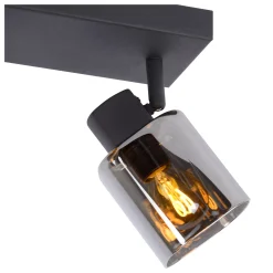 ALION - Plafondspot - 2xE14 - Zwart*Lucide Best