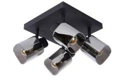 ALION - Plafondspot - 4xE14 - Zwart*Lucide Best Sale