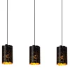ALMELO - Hanglamp - 3xE27 - Zwart*Lucide Cheap