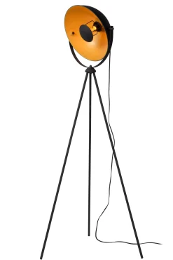 ALVARO - Vloerlamp - 1xE27 - Zwart*Lucide Sale