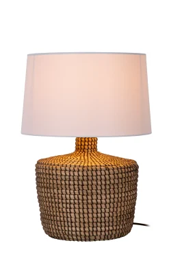 AMBALA - Tafellamp - Ø 35 cm - 1xE27 - Naturel*Lucide Shop