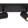 AMIGO - Plafondspot - 2xGU10 - Zwart*Lucide Discount