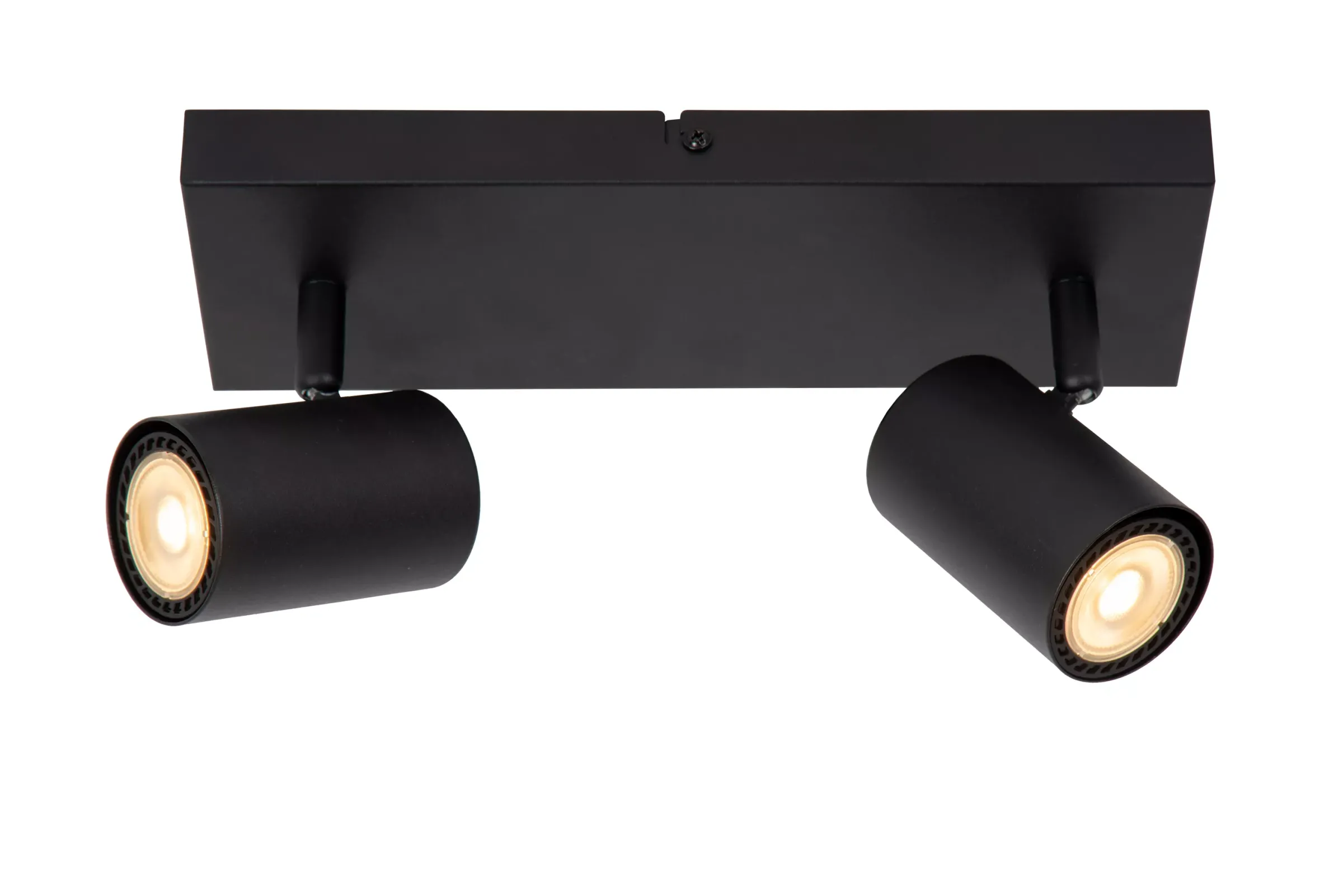 AMIGO - Plafondspot - 2xGU10 - Zwart*Lucide Discount