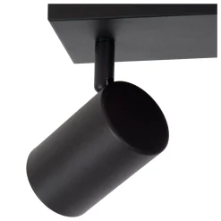 AMIGO - Plafondspot - 2xGU10 - Zwart*Lucide Discount
