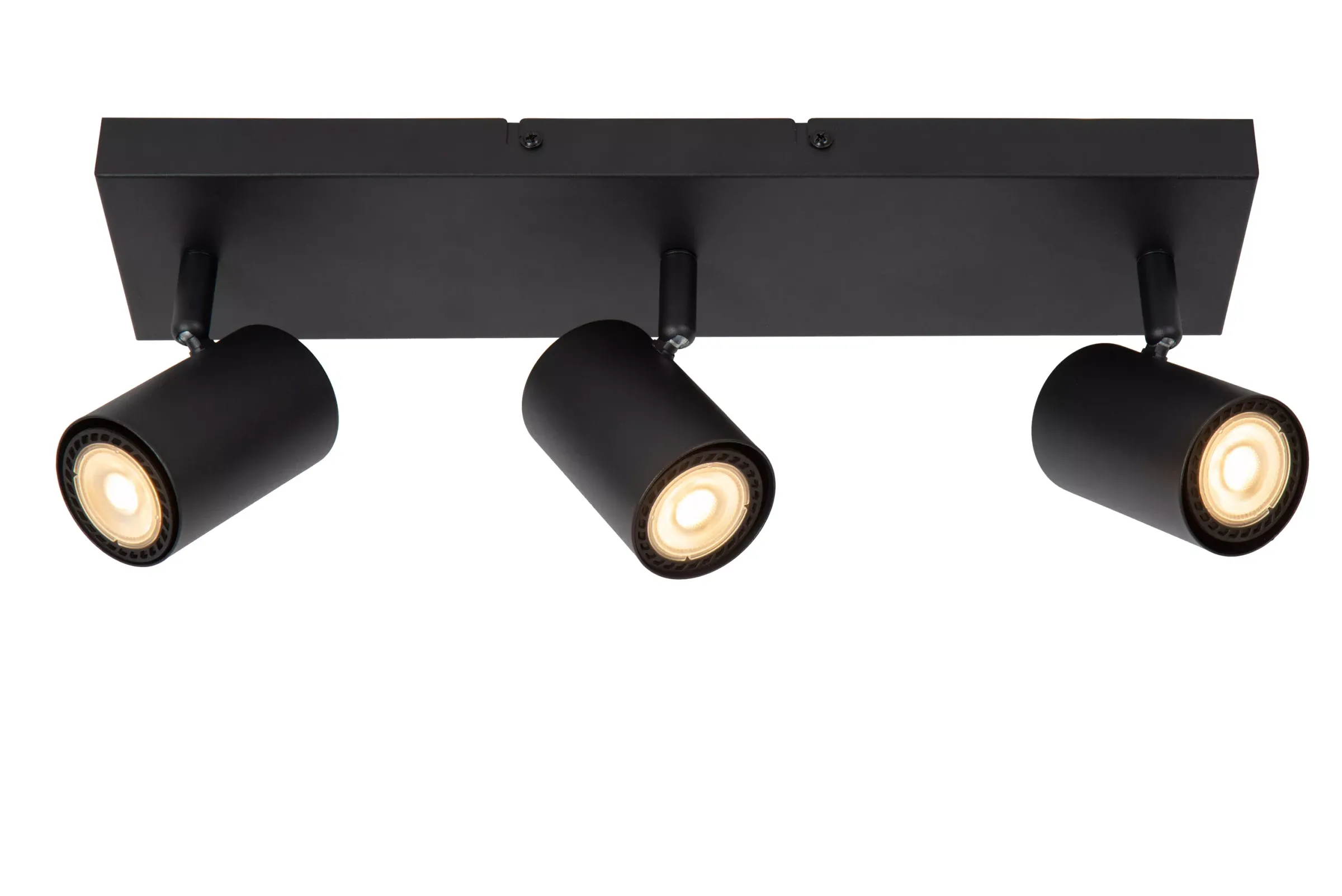 AMIGO - Plafondspot - 3xGU10 - Zwart*Lucide Flash Sale