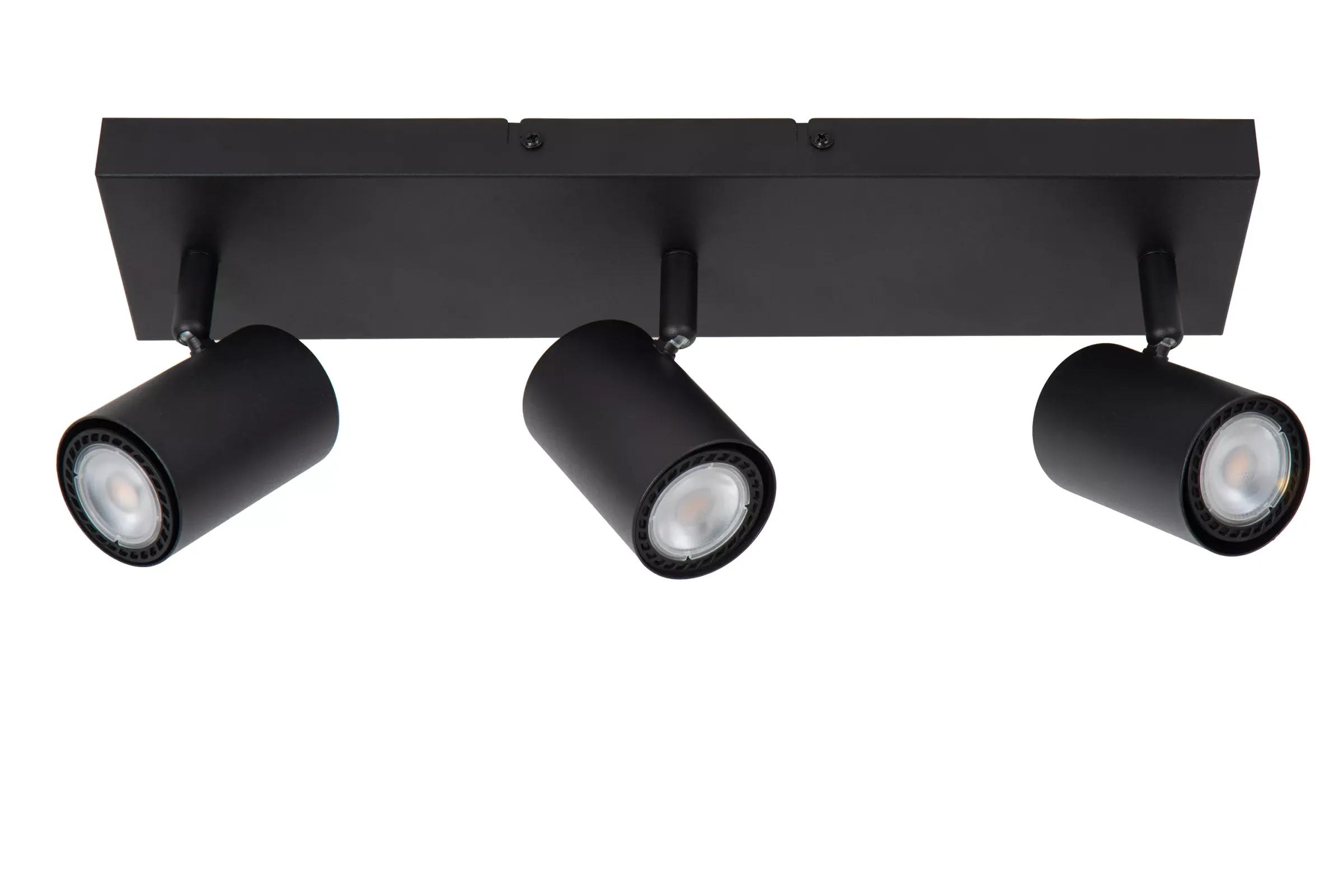 AMIGO - Plafondspot - 3xGU10 - Zwart*Lucide Flash Sale