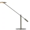 ANSELMO - Bureaulamp - LED Dimb. - 1x9W 3000K - Mat chroom*Lucide Outlet