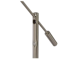ANSELMO - Bureaulamp - LED Dimb. - 1x9W 3000K - Mat chroom*Lucide Outlet
