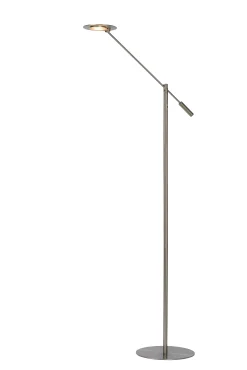 ANSELMO - Leeslamp - Ø 25 cm - LED Dimb. - 1x9W 3000K - Mat chroom*Lucide Fashion