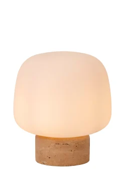 ANSTON - Tafellamp - 1xE14 - Opaal*Lucide Discount