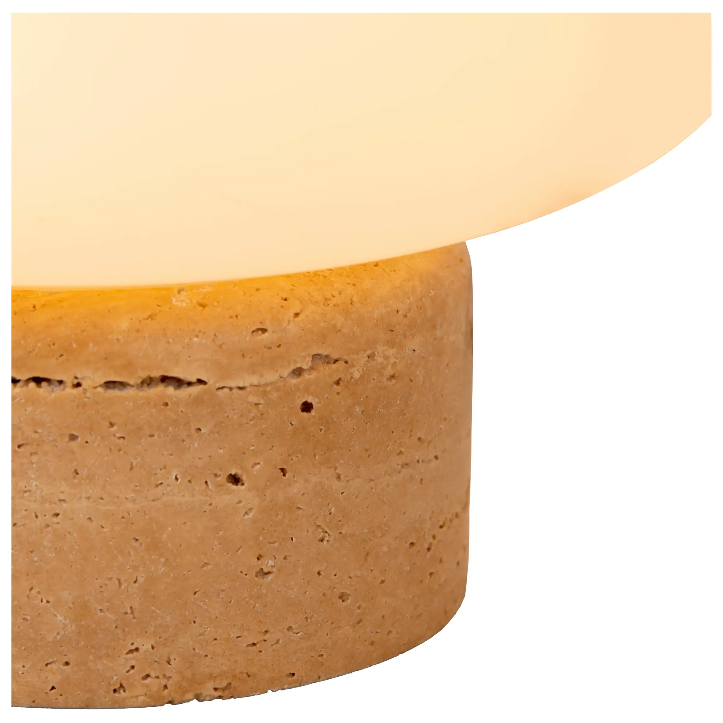ANSTON - Tafellamp - 1xE14 - Opaal*Lucide Discount
