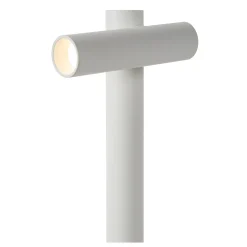 ANTRIM - Oplaadbare Tafellamp Binnen/Buiten - Accu/Batterij - LED Dimb. - 1x2,2W 2700K - IP54 - Met draadloos oplaadstation - Wit*Lucide Clearance