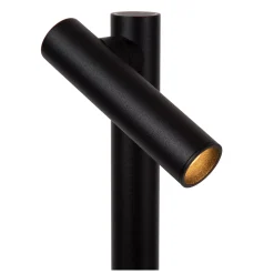 ANTRIM - Oplaadbare Leeslamp Binnen/Buiten - Accu/Batterij - LED Dimb. - 1x2,2W 2700K - IP54 - Met draadloos oplaadstation - Zwart*Lucide Sale