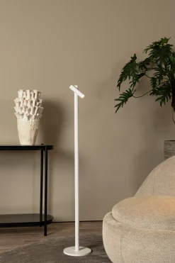 ANTRIM - Oplaadbare Leeslamp Binnen/Buiten - Accu/Batterij - LED Dimb. - 1x2,2W 2700K - IP54 - Met draadloos oplaadstation - Wit*Lucide Cheap