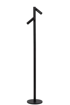 ANTRIM - Oplaadbare Leeslamp Binnen/Buiten - Accu/Batterij - LED Dimb. - 2x2,2W 2700K - IP54 - Met draadloos oplaadstation - Zwart*Lucide Sale