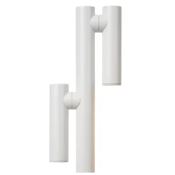 ANTRIM - Oplaadbare Leeslamp Binnen/Buiten - Accu/Batterij - LED Dimb. - 2x2,2W 2700K - IP54 - Met draadloos oplaadstation - Wit*Lucide Sale