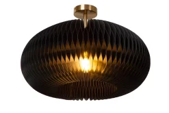 ARMONI - Plafonnière - Ø 52 cm - 1xE27 - Zwart*Lucide Flash Sale