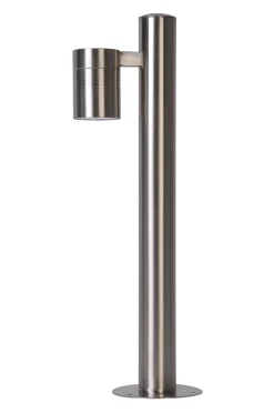 ARNE-LED - Sokkellamp - Ø 6,3 cm - LED - GU10 - 1x5W 2700K - IP44 - Mat chroom*Lucide Clearance