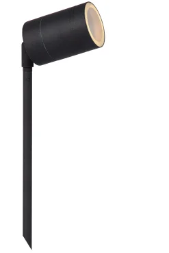 ARNE-LED - Tuinspot - Ø 6,3 cm - LED - GU10 - 1x5W 2700K - IP44 - Zwart*Lucide Store