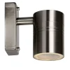 ARNE-LED - Wandspot / Wandlamp Binnen/Buiten - Ø 6,3 cm - LED - GU10 - 1x5W 2700K - IP44 - Mat chroom*Lucide Flash Sale
