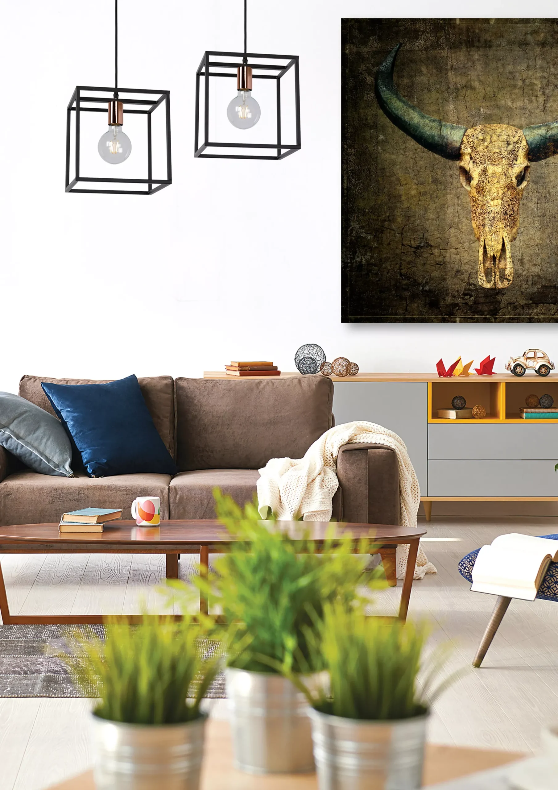 ARTHUR - Hanglamp - 1xE27 - Zwart*Lucide Clearance