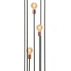 ARTHUR - Vloerlamp - 3xE27 - Zwart*Lucide Hot