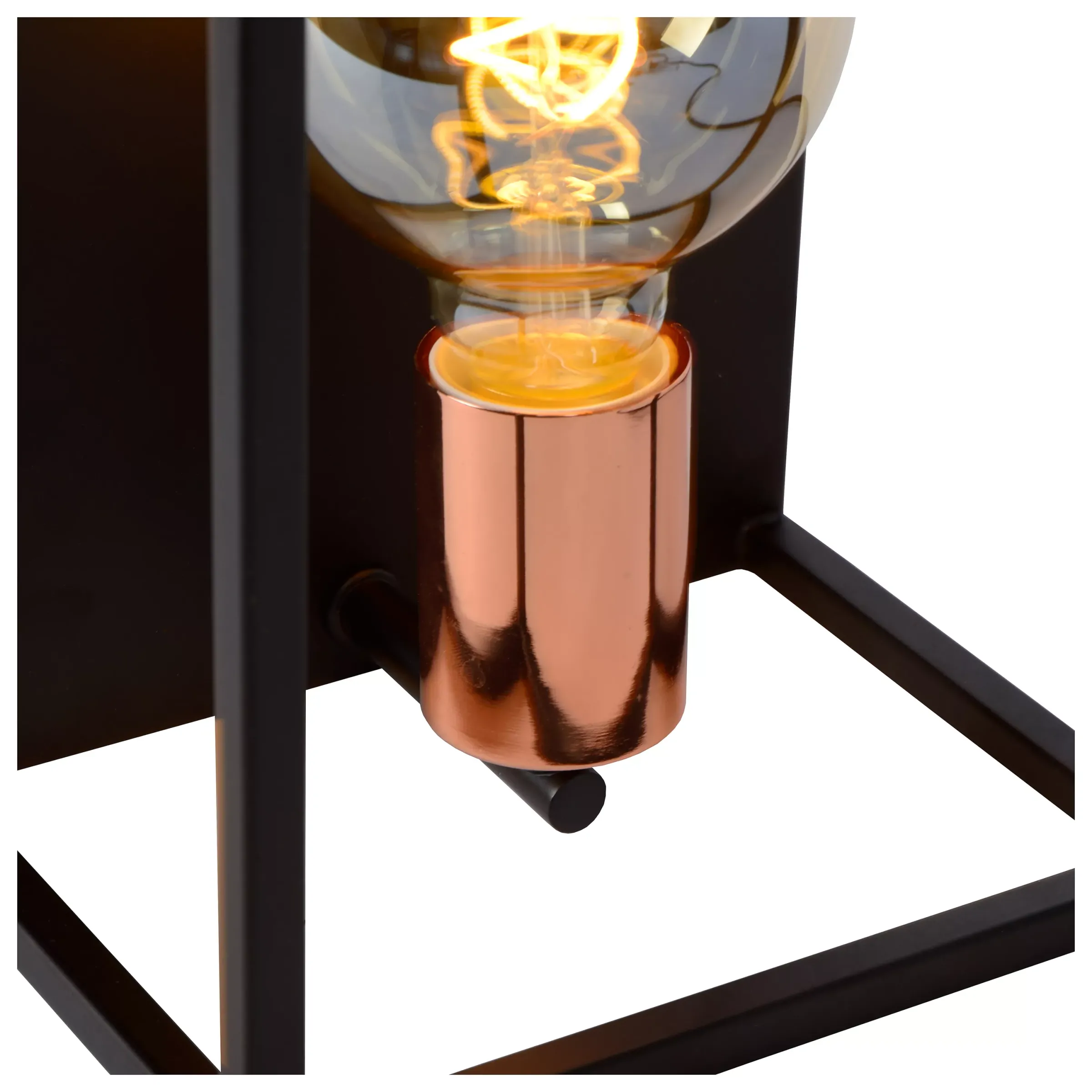 ARTHUR - Wandlamp - 1xE27 - Zwart*Lucide Sale