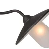 ARUBA - Wandlamp Binnen/Buiten - Ø 30 cm - 1xE27 - IP44 - Roest bruin*Lucide Online