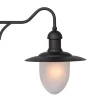 ARUBA - Wandlamp Binnen/Buiten - Ø 25 cm - 1xE27 - IP44 - Zwart*Lucide Cheap