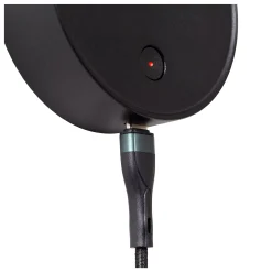 ASJA - Oplaadbare Wandspot / Wandlamp - Accu/Batterij - LED 3 StepDim - 1x3W 2700K - Zwart*Lucide Fashion