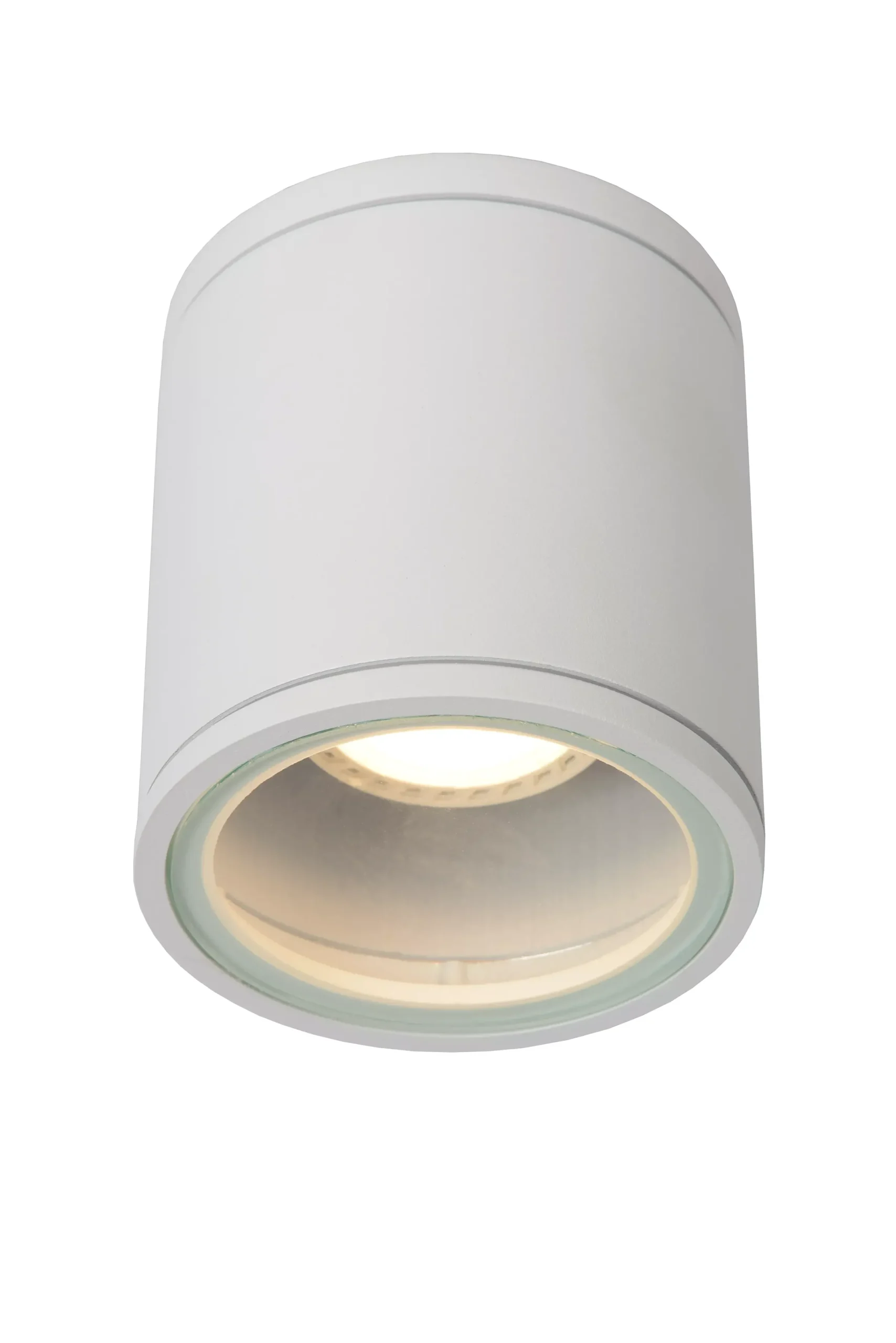 AVEN - Plafondspot Badkamer - Ø 9 cm - 1xGU10 - IP65 - Wit*Lucide Outlet