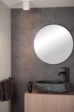AVEN - Plafondspot Badkamer - Ø 9 cm - 1xGU10 - IP65 - Wit*Lucide Outlet