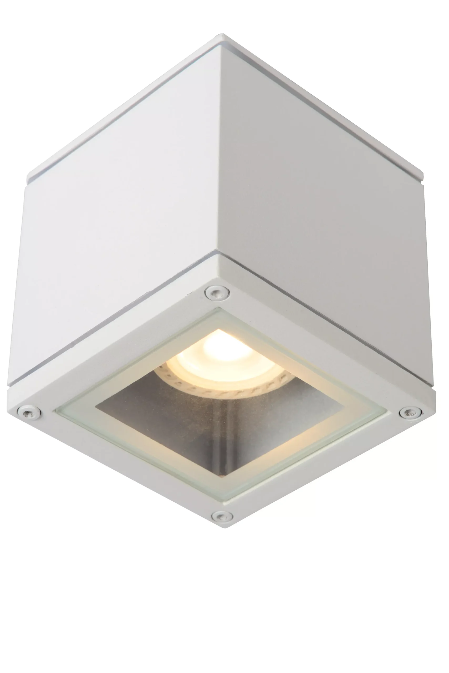 AVEN - Plafondspot Badkamer - 1xGU10 - IP65 - Wit*Lucide New
