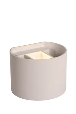 AXI - Wandspot / Wandlamp Badkamer - LED - 2x3,5W 2700K - IP54 - Verstelbare stralingshoek - Wit*Lucide Outlet