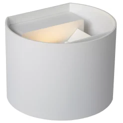 AXI - Wandspot / Wandlamp Badkamer - LED - 2x3,5W 2700K - IP54 - Verstelbare stralingshoek - Wit*Lucide Outlet