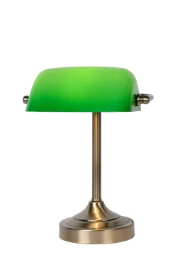 BANKER - Bureaulamp - 1xE14 - Brons*Lucide New