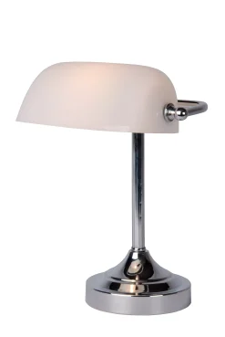 BANKER - Bureaulamp - 1xE14 - Chroom*Lucide Clearance