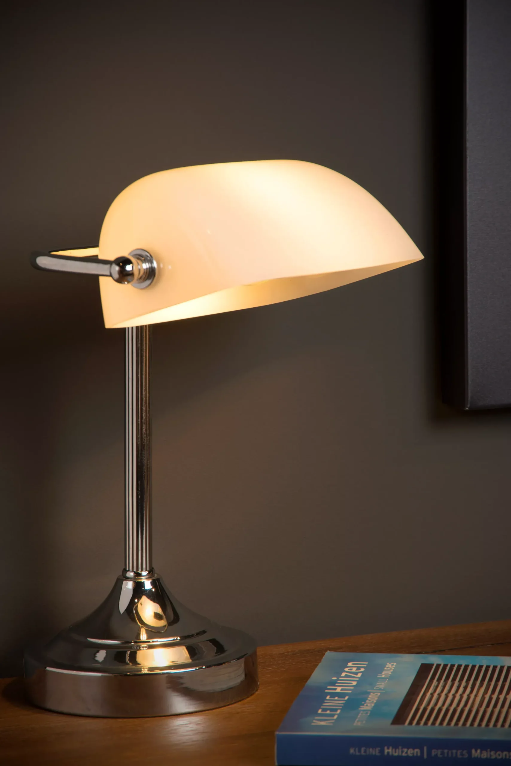 BANKER - Bureaulamp - 1xE14 - Chroom*Lucide Clearance