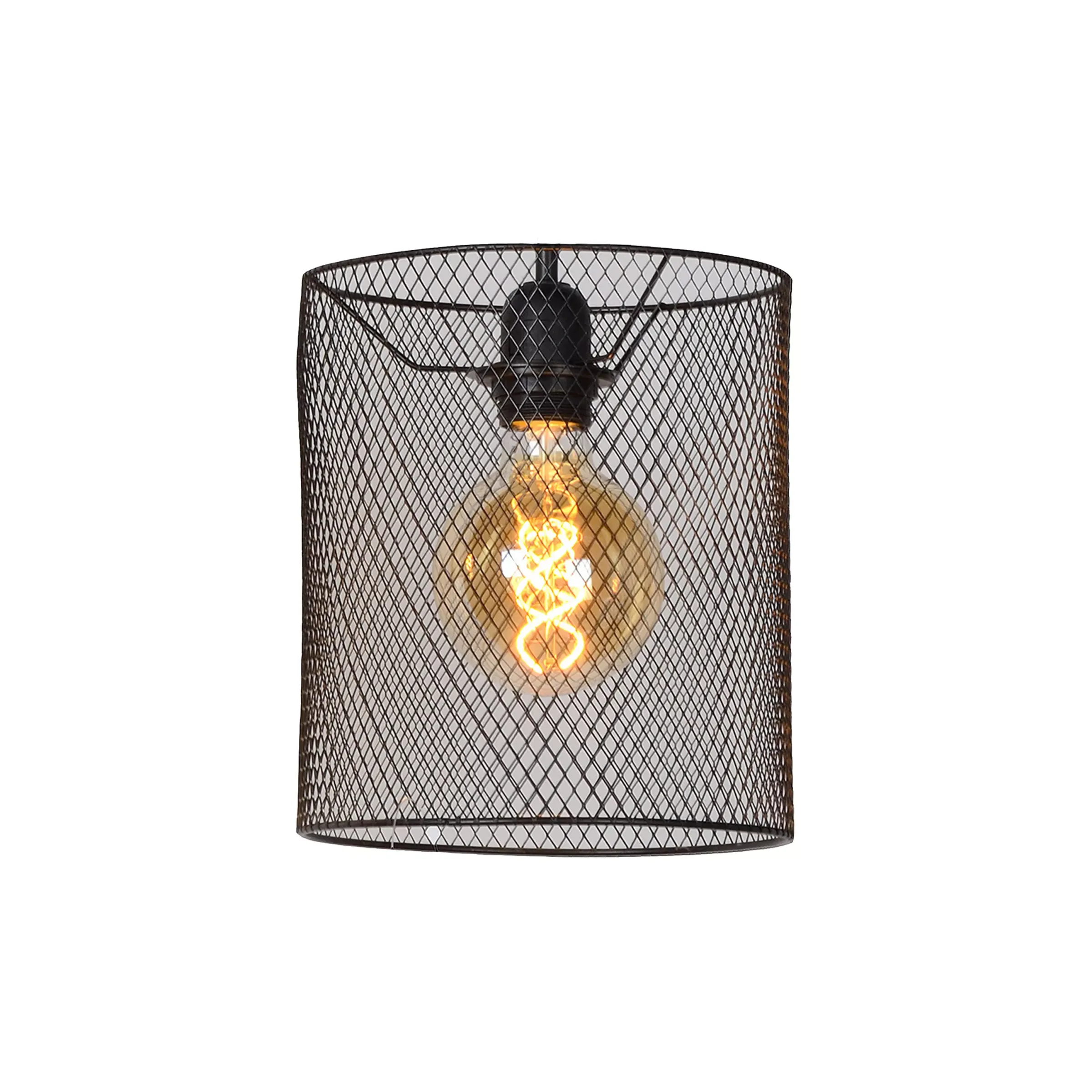 BASKETT - Lampenkap - Ø 20 cm - Zwart*Lucide Cheap