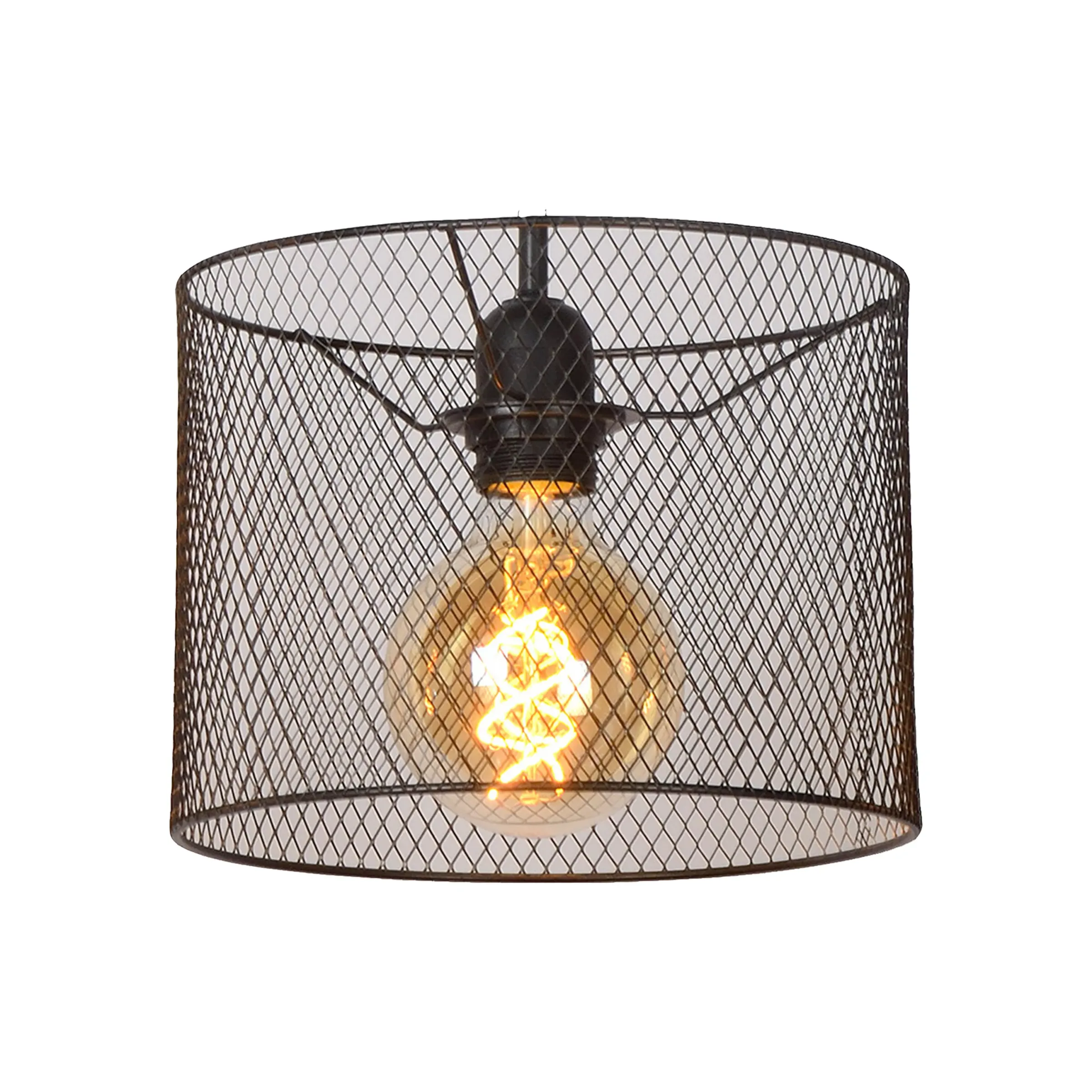 BASKETT - Lampenkap - Ø 23 cm - Zwart*Lucide New