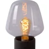 BECKY - Tafellamp - Ø 20 cm - 1xE27 - Fumé*Lucide New