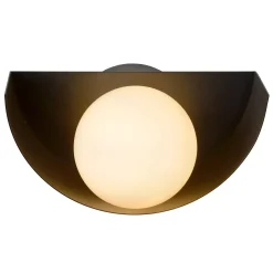 BENNI - Wandlamp - 1xG9 - Zwart*Lucide New